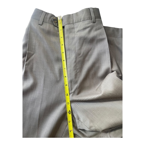 Pal Zileri Gruppo Forall Pure Virgin Wool Woolmark Men's Pants Size 54 - Picture 8 of 13